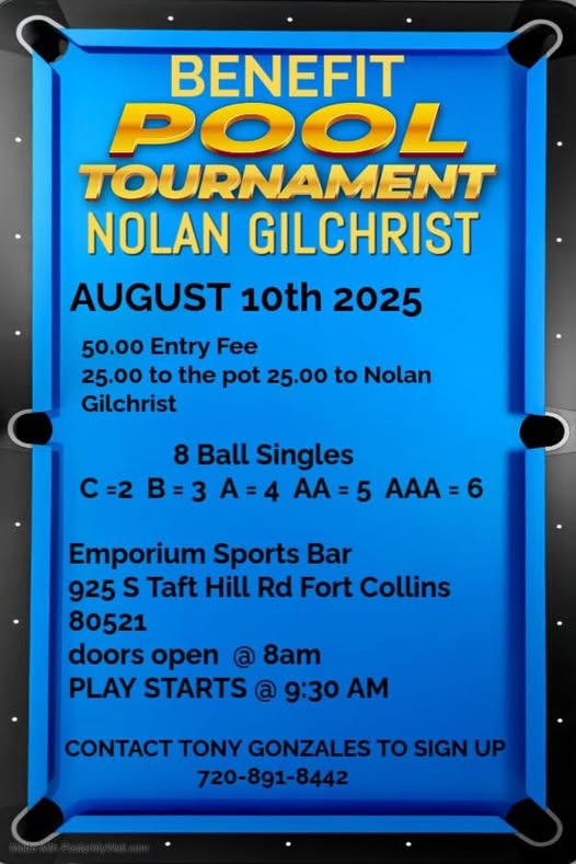 Tournament flyer / rules image